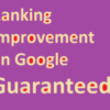 ranking improvement on google